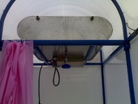 Бак 150 литровый с подогревом 1