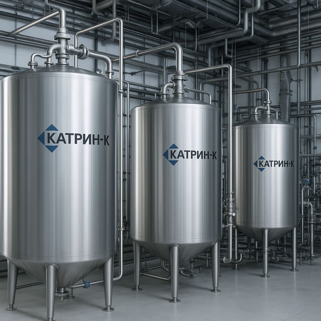 Металлические емкости для химической промышленности